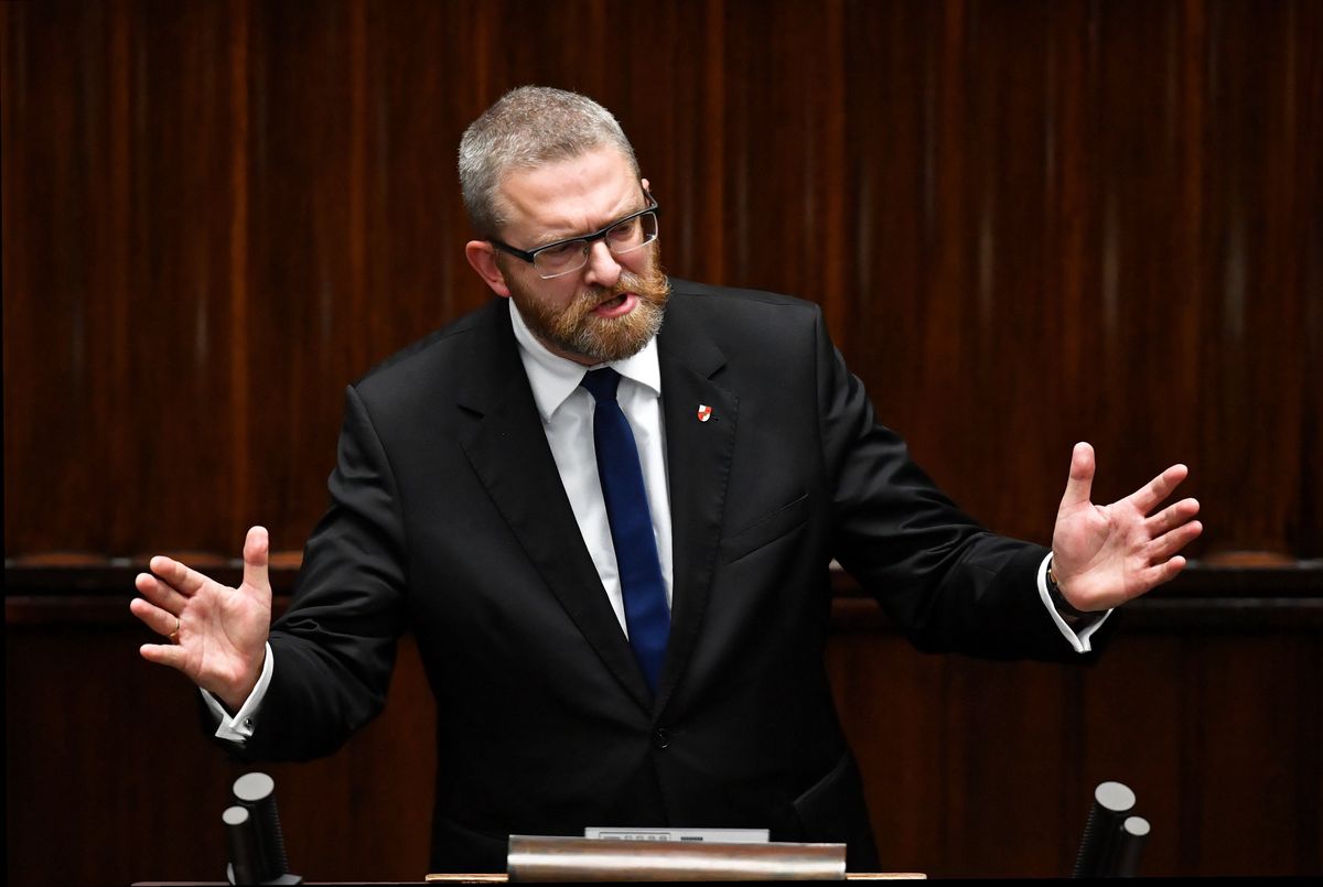 Grzegorz Braun został ukarany przez Sejm za słowa: "Będziesz pan wisiał!" 