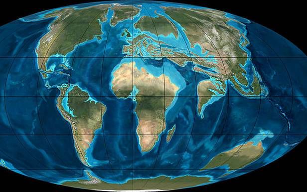 Ziemia w epoce eocenu (Fot. Wikimedia Commons)