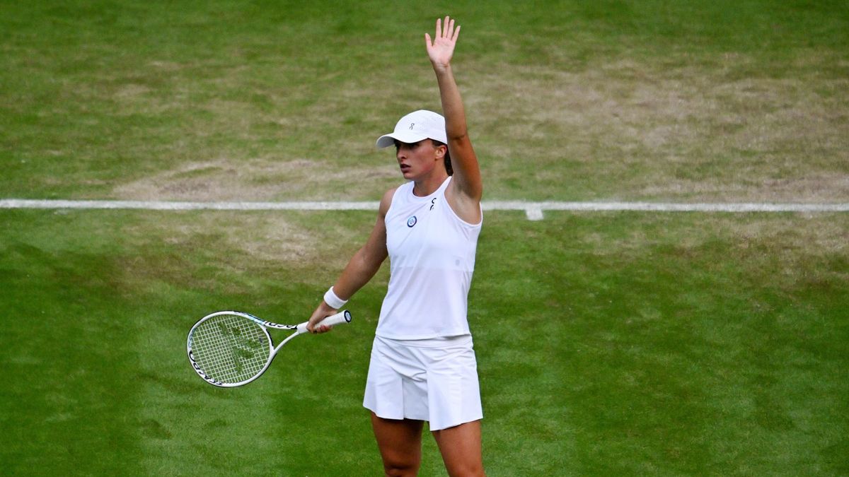 Getty Images / Shaun Botterill / Na zdjęciu: Iga Świątek podczas Wimbledonu 2023