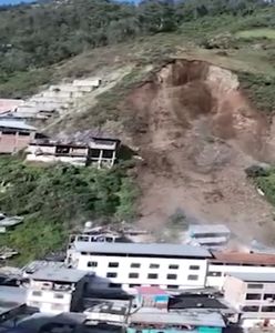 Katastrofa w Peru. Wielkie osuwisko zasypało domy