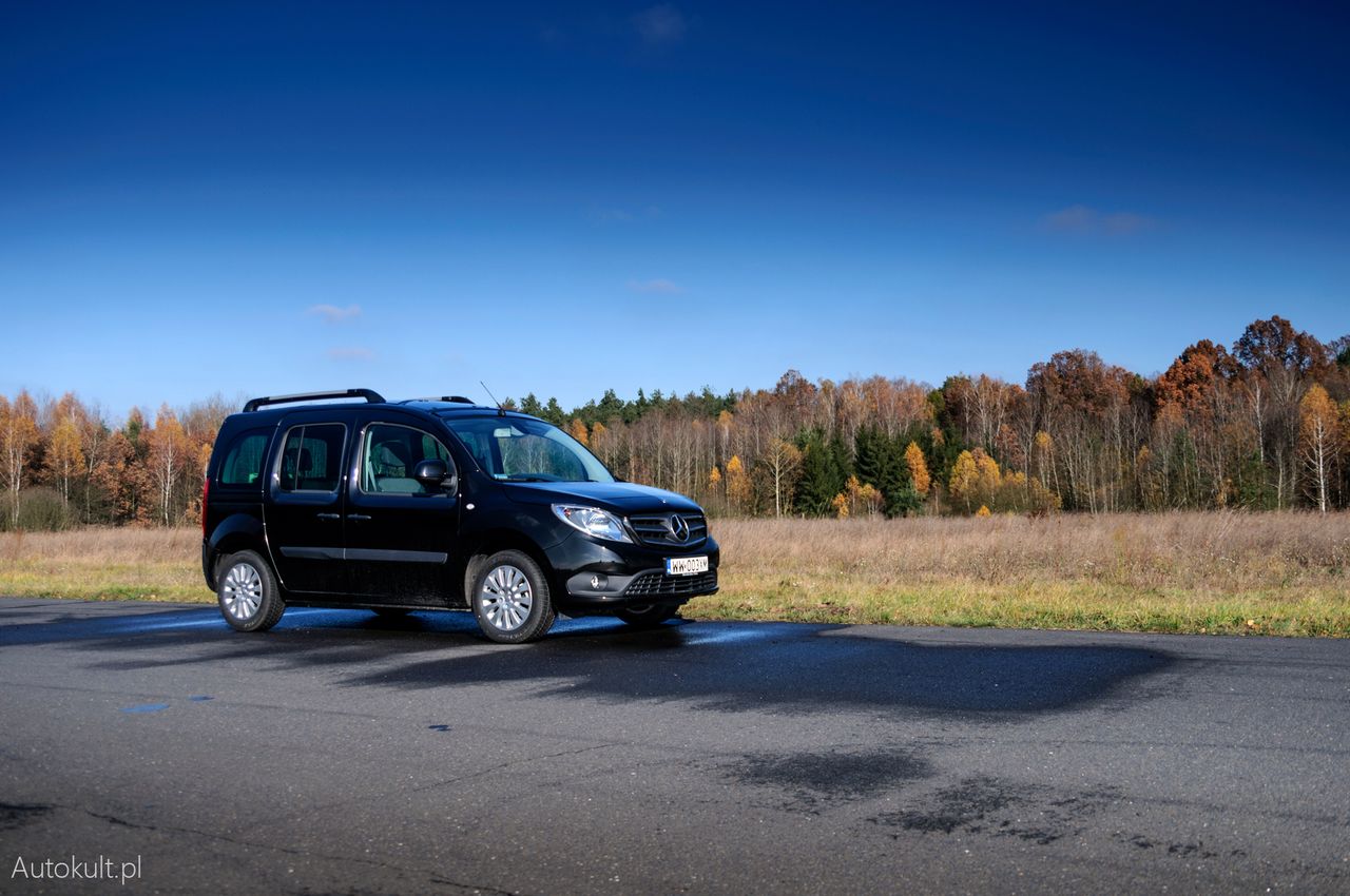 Mercedes Citan 112 Tourer - test roboczego transportera