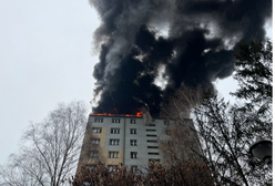 Duży pożar w Czechach. Polscy strażacy ruszyli z pomocą