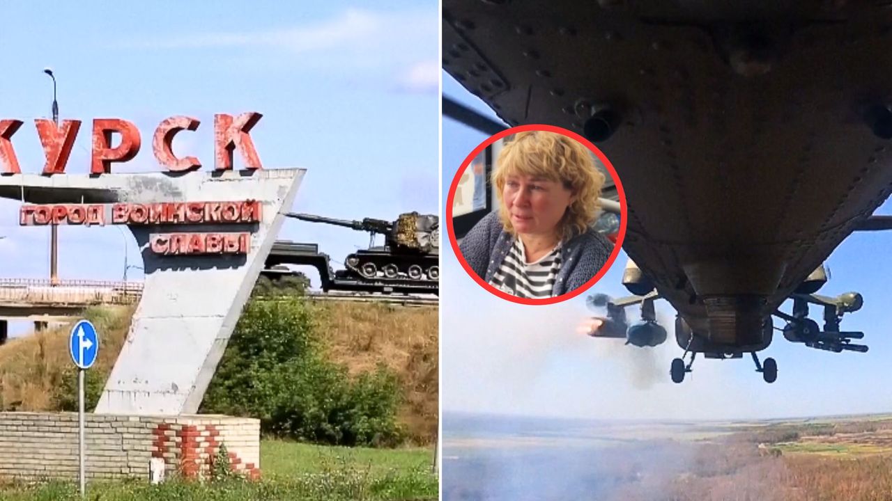 Wojskowy sprzęt w Kursku. Rosjanie zmuszeni do ewakuacji