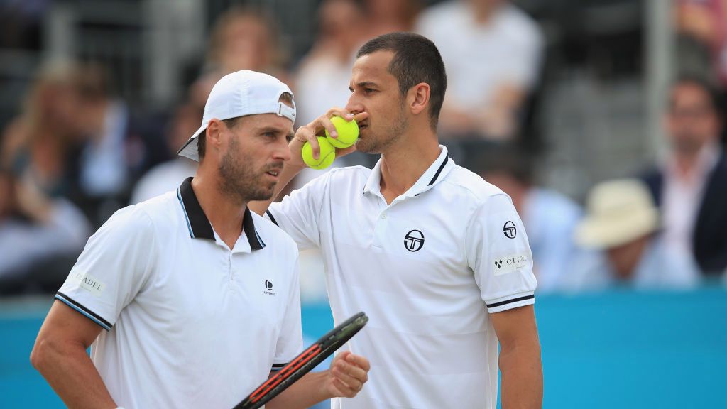 Zdjęcie okładkowe artykułu: Getty Images / Marc Atkins / Na zdjęciu: Oliver Marach (z lewej) i Mate Pavić