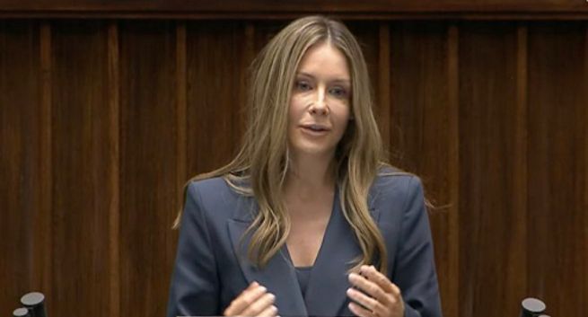 Małgorzata Rozenek-Majdan w Sejmie. Gwiazda TVN walczy o refundację in vitro