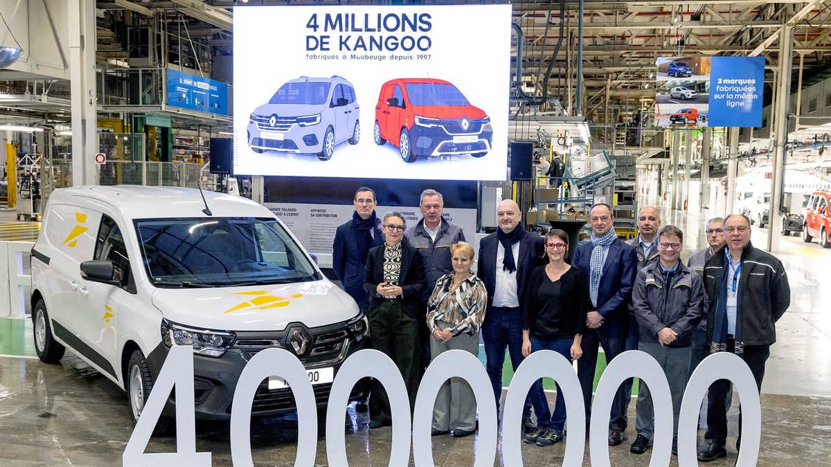 Jubileuszowe Renault Kangoo trafiło w ręce francuskiej poczty