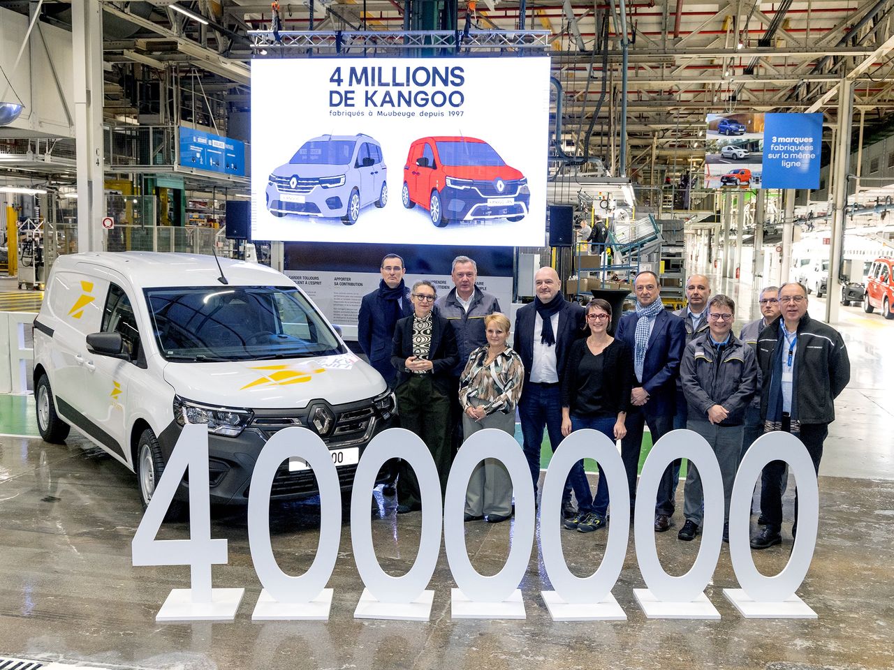 Jubileuszowe Renault Kangoo trafiło w ręce francuskiej poczty