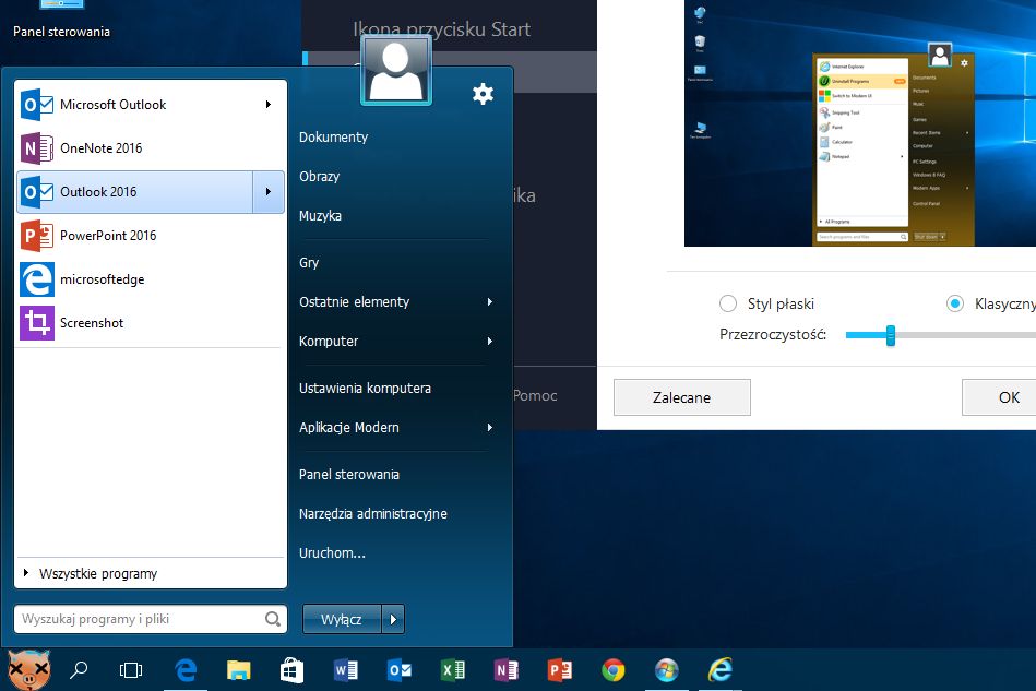 Nie potrzebujesz kafelków? Start Menu 8 przywróci klasyczne menu w Windows 10