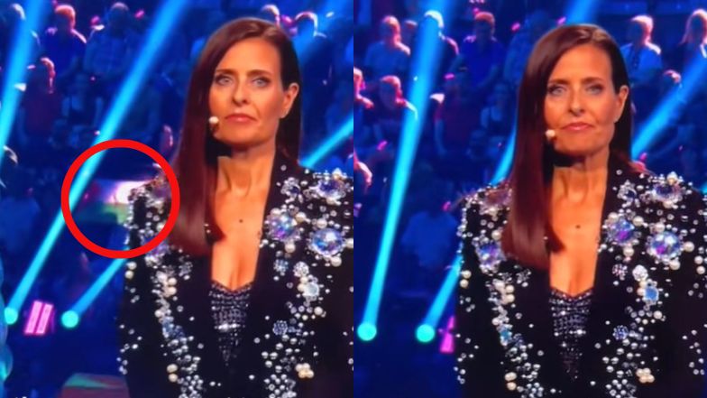 Prowadząca Eurowizję celowo zasłoniła flagę Palestyny?