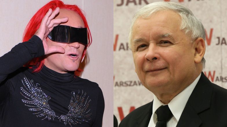 Michał Wiśniewski i Jarosław Kaczyński