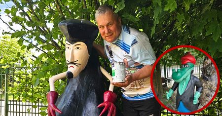 20 lat temu wziął klocek drewna. Dziś jego ogród wygląda jak żywcem wyjęty z bajki