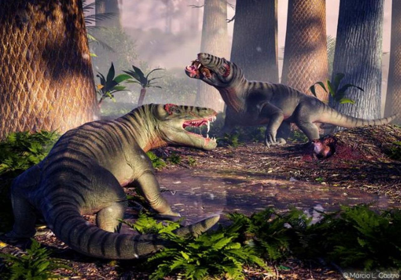Drapieżnik, który żył 40 mln lat przed dinozaurami, zdjęcie ilustracyjne