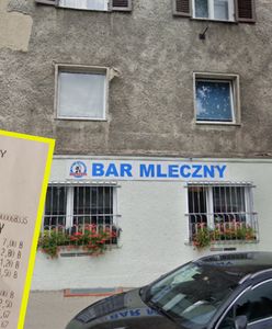 Pokazał paragon z baru mlecznego. "W tym kraju można jeszcze tanio zjeść"