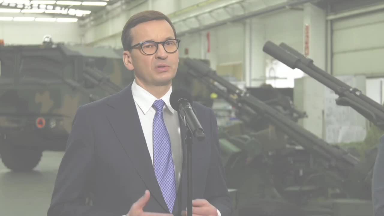 Premier: W przyszłym tygodniu wyjedzie pierwszy transport broni defensywnej na Ukrainę.