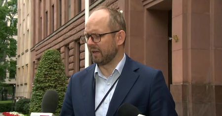 Wiceminister Marcin Przydacz o nocie dyplomatycznej do Białorusi z ofertą pomocy.
