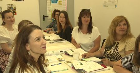 Szefowa UNICEF na Europę odwiedziła ukraińskich uchodźców w Katowicach