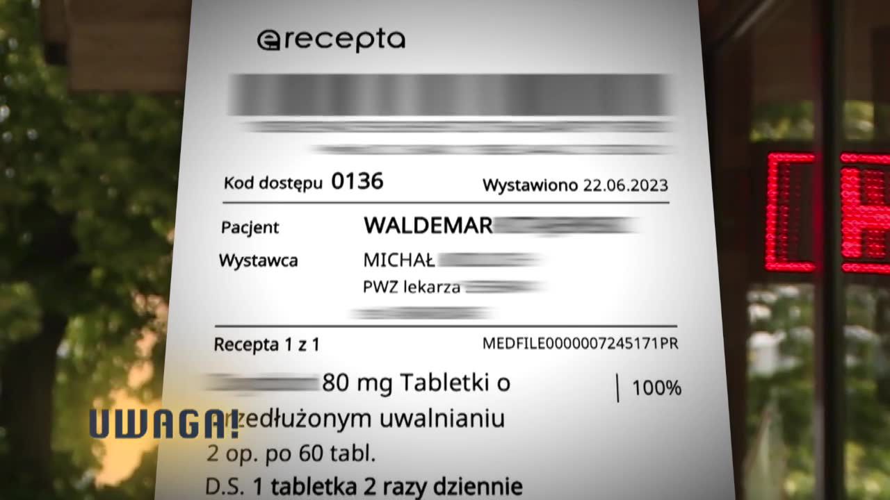 Uwaga! na fałszywe recepty na leki narkotyczne. „Moich danych użyto do popełnienia przestępstwa”