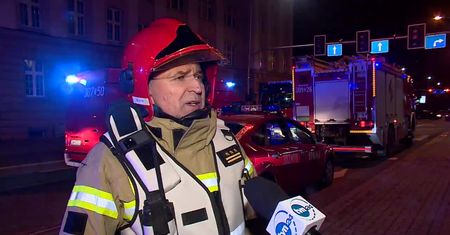 Pożar apartamentu na 35. piętrze we wrocławskim wieżowcu ‘Sky Tower’. Ewakuowano 300 osób