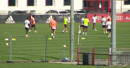 Lewandowski pożegnał się z kolegami. Ostatni trening z Bayernem Monachium