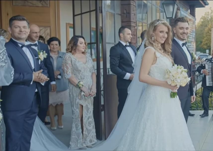 Ślub Daniela Martyniuka i Eweliny (fot. YouTube)