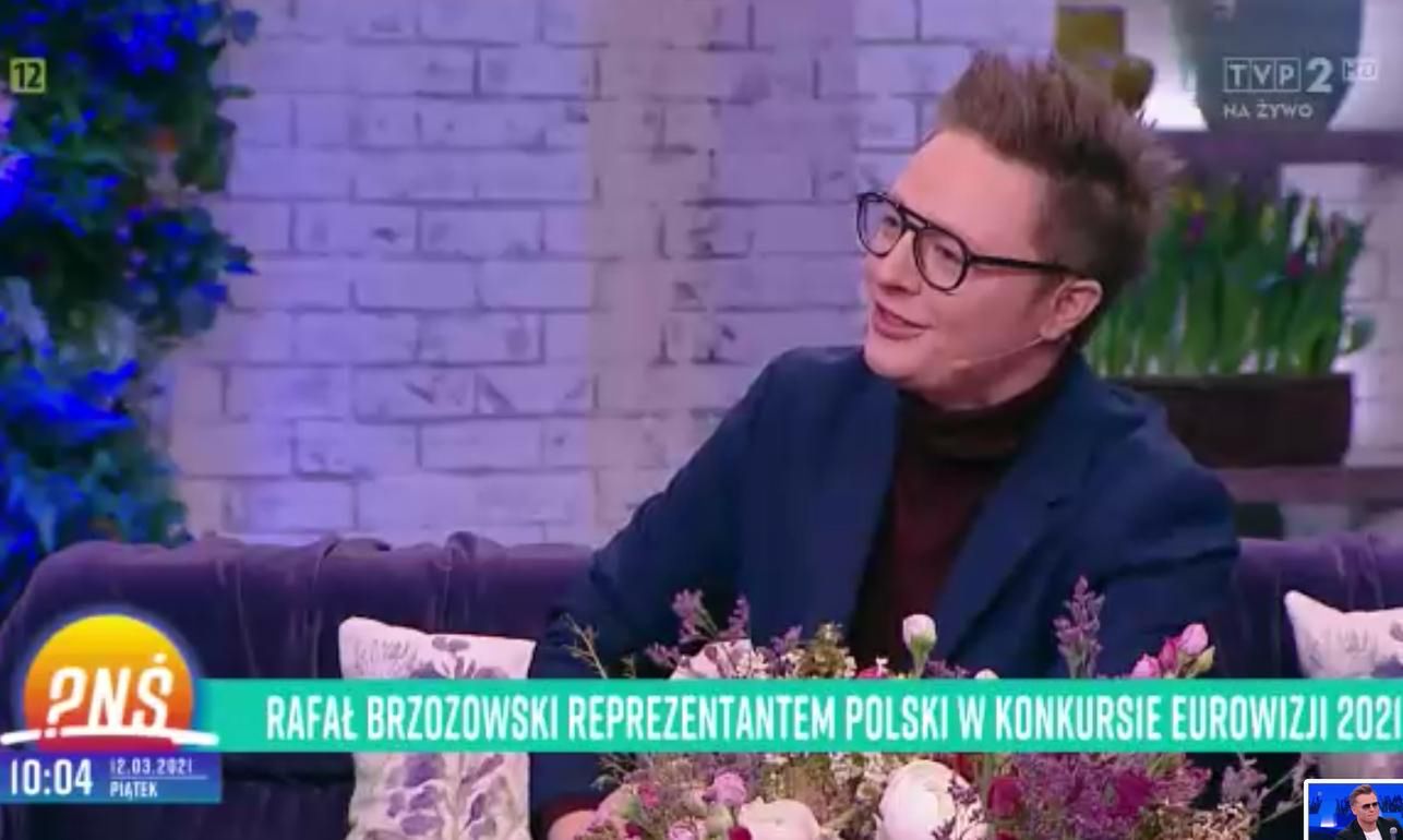 Eurowizja 2021. Mateusz Szymkowiak w Pytaniu na śniadanie