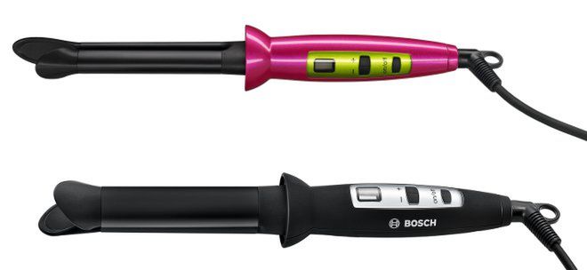 Lokówki Bosh G-Curler (na dole) i S-Waver (u góry) 