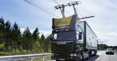 Autostrada dla elektrycznych ciężarówek