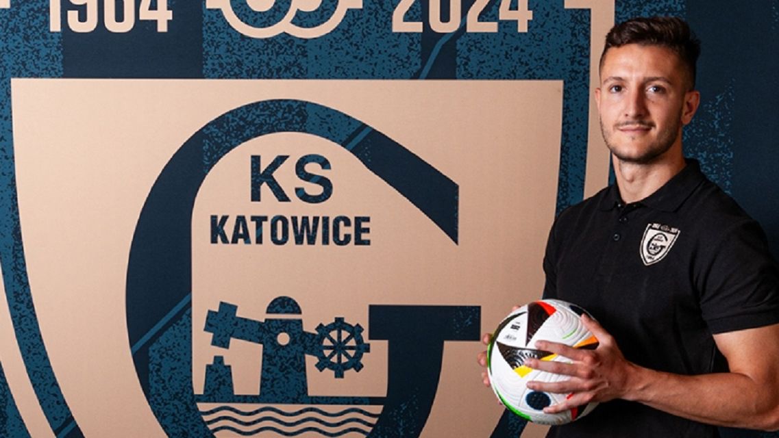 Zdjęcie okładkowe artykułu: Materiały prasowe / GKS Katowice / Na zdjęciu: Borja Galan nowym piłkarzem GKS-u Katowice