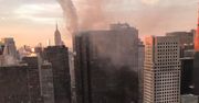 Płonie budynek Trump Tower w Nowym Jorku
