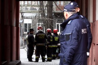 Pożar zniszczył dach i wieże kościoła w Rogowie