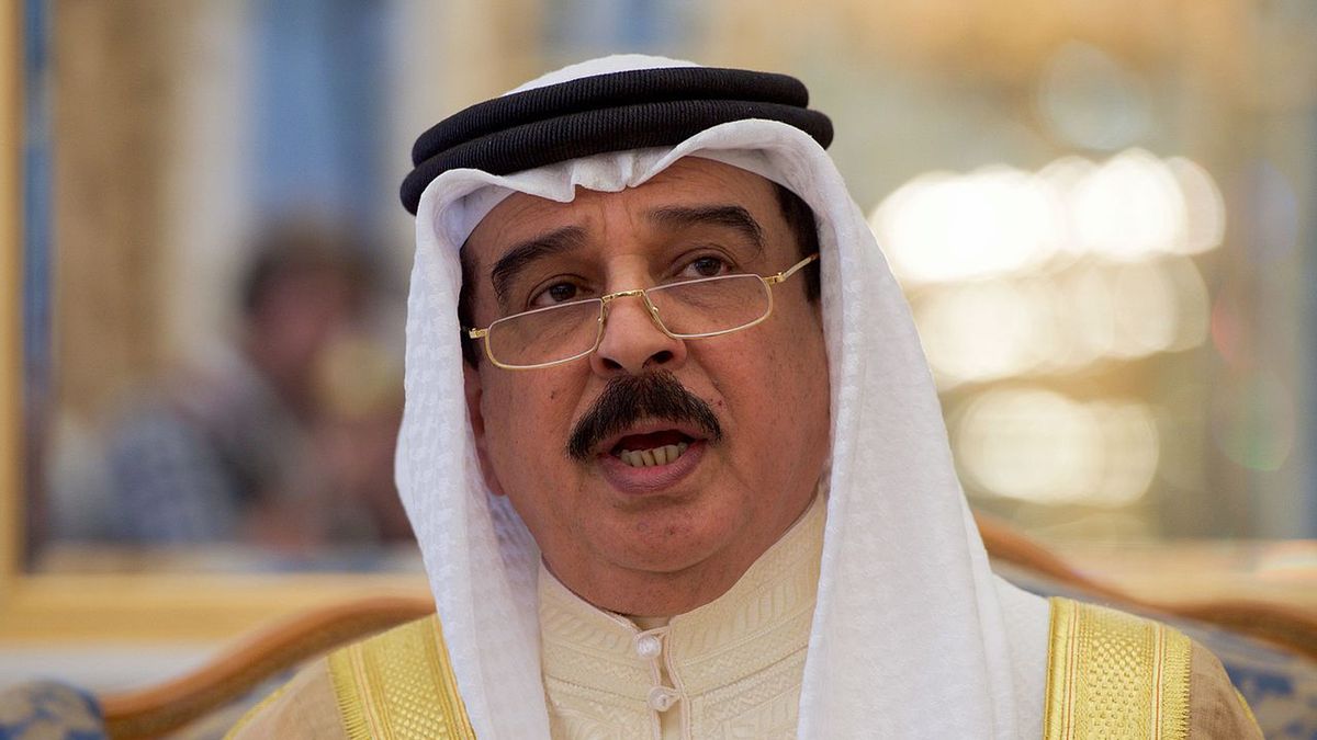 Król Bahrajnu Hamad ibn Isa Al Khalifah