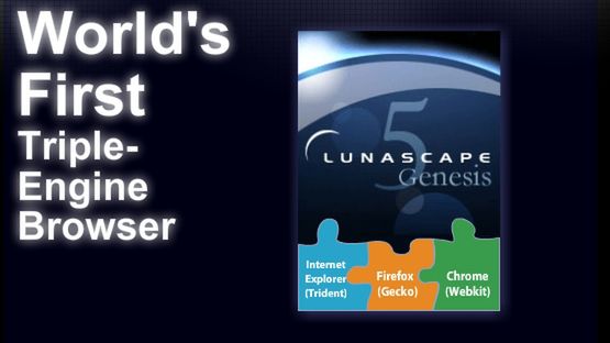 Rewolucyjna przeglądarka Lunascape 5 w wersji Alpha 4 1