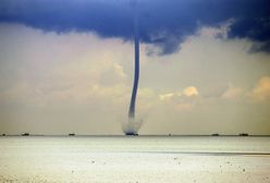 Trąba powietrzna nad Bałtykiem! - zobacz film