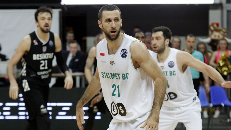 WP SportoweFakty / Artur Lawrenc / Nikola Marković w meczu z Besiktasem Stambuł