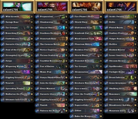 Zalae lineup