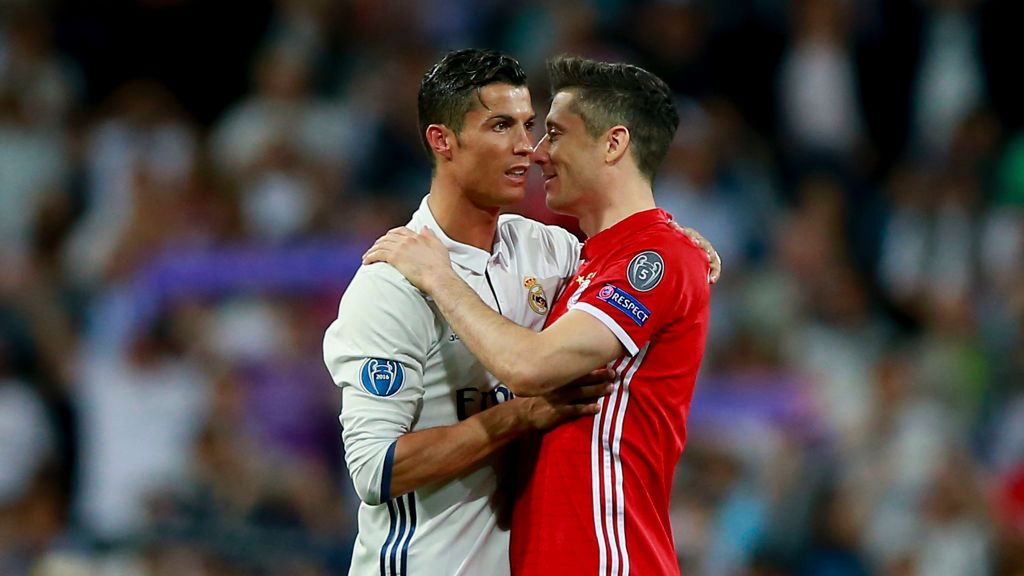 Getty Images / Na zdjęciu: Robert Lewandowski i Cristiano Ronaldo