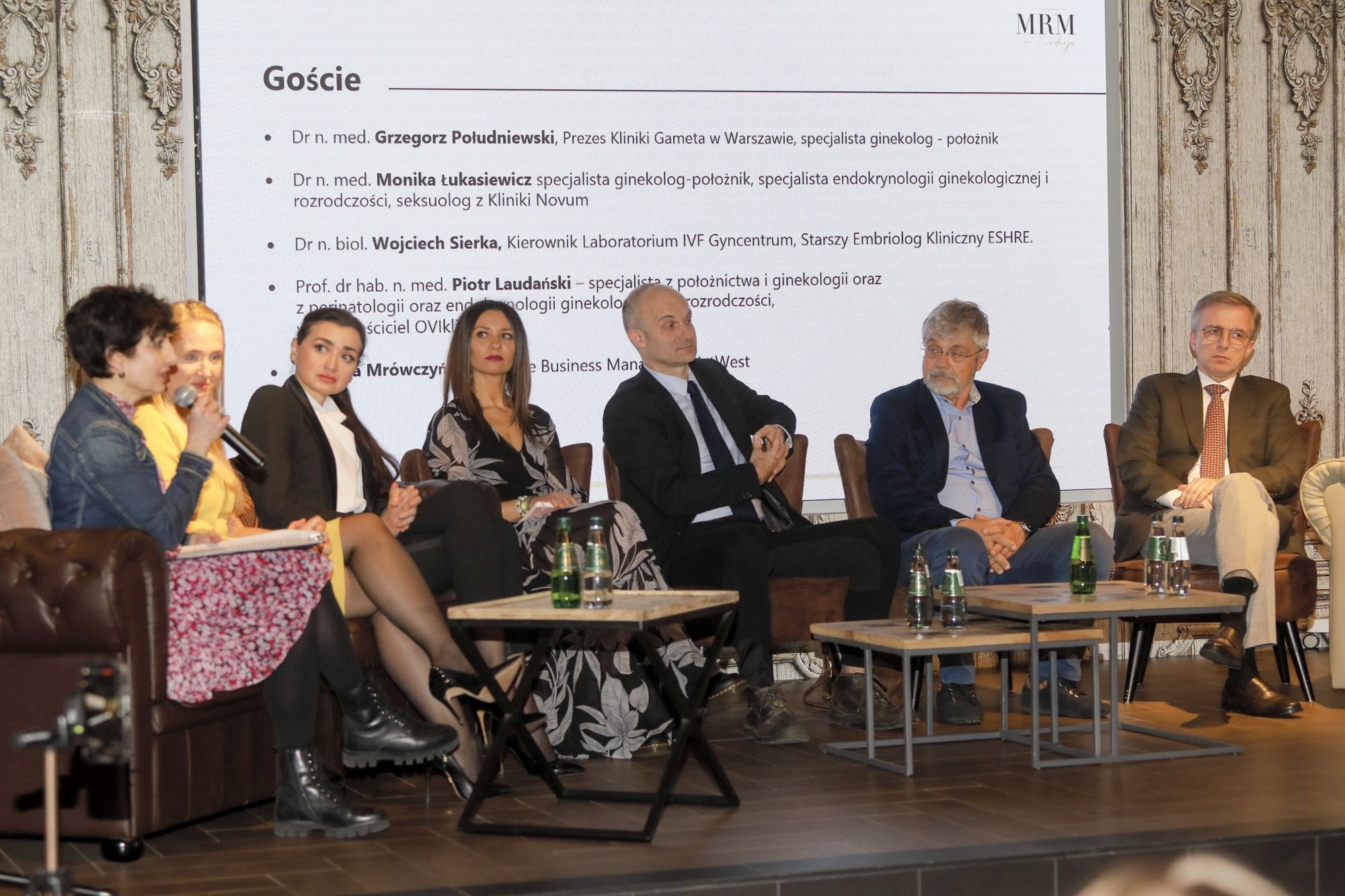 Konferencja Fundacji MRM z Małgorzatą Rozenek 
