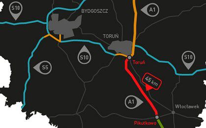 Otwarto dla ruchu odcinek autostrady A1 Czerniewice-Włocławek