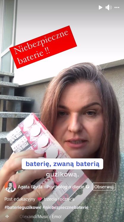 Screen FB &quot;Agata Głyda - Psycholog o diecie&quot; 