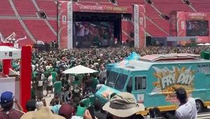 Sceny w Los Angeles. Meksykanie szaleli aż miło