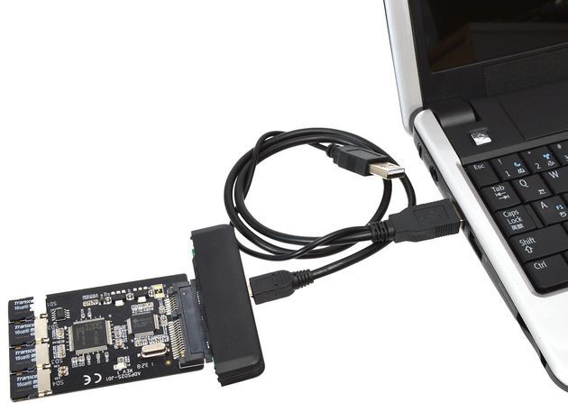 microSD SSD Creator Kit adapter zdjęcie