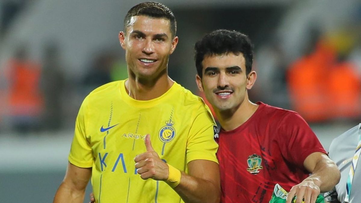 Cristiano Ronaldo i Ahmed Zero