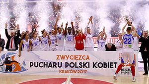 Tak koszykarki Wisły Can-Pack świętowały zdobycie Pucharu Polski (galeria)