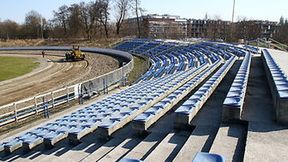 Prace na stadionie Speedway Wandy Instal Kraków