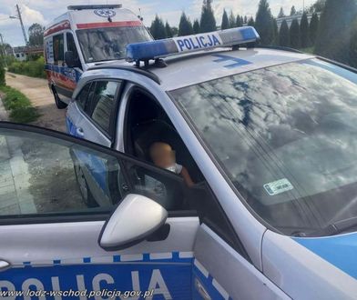 Bosy 2-latek z psem. Ważny apel policji