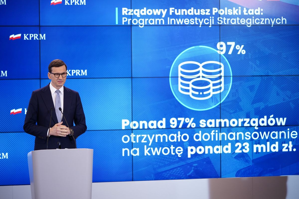 Premier Mateusz Morawiecki wyniku naboru w Polskim Ładzie dla samorządów ogłosił pod koniec października 
