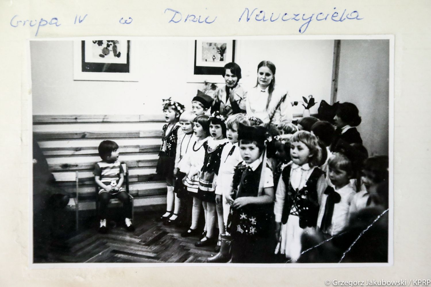 Agata Duda w przedszkolu