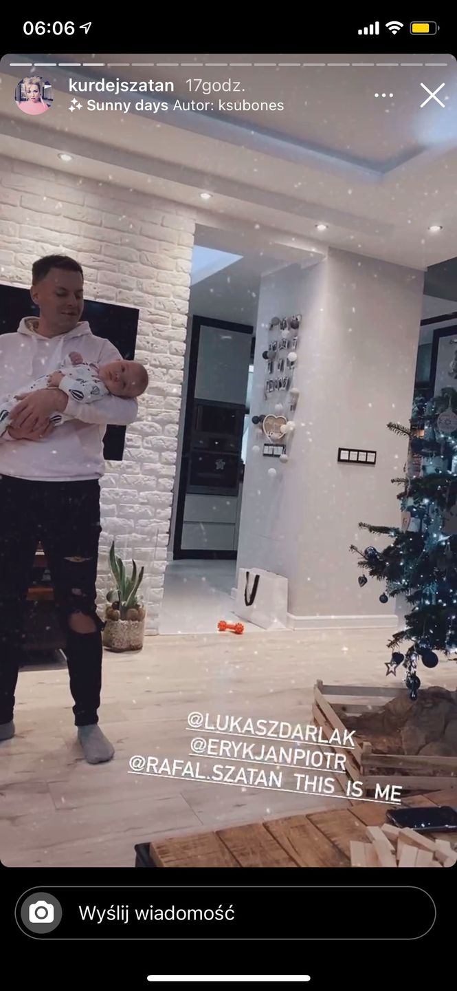 Rafał Szatan i Barbara Kurdej-Szatan  - ostatnie święta w starym domu