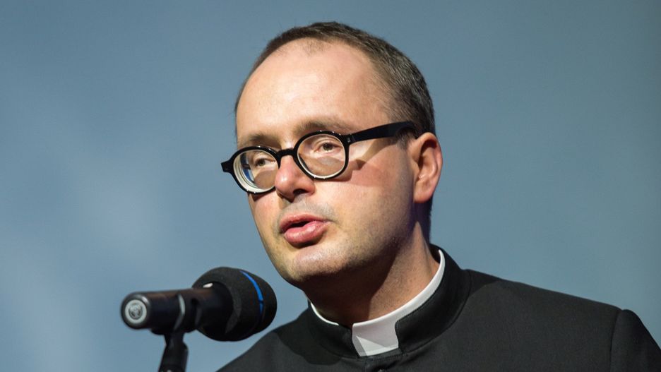 Ks. Jan Kaczkowski w 2015 r.