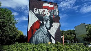Symbol pamięci i odwagi. W Płocku odsłonięto mural poświęcony bohaterom Czerwca ’76